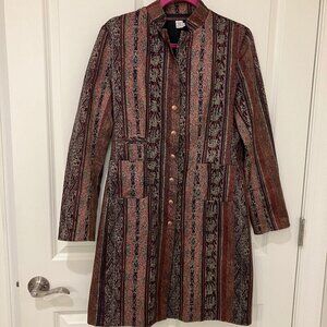 Beautiful Peruvian Connection Boho Coat